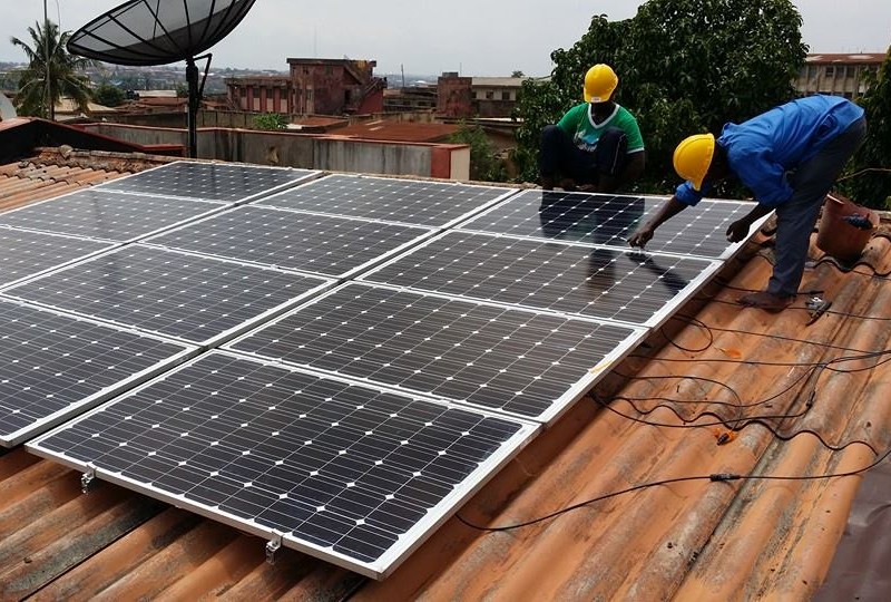 Solar energy installation